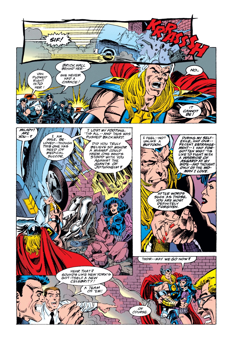 Read online Thor (1966) comic -  Issue #486 - 6