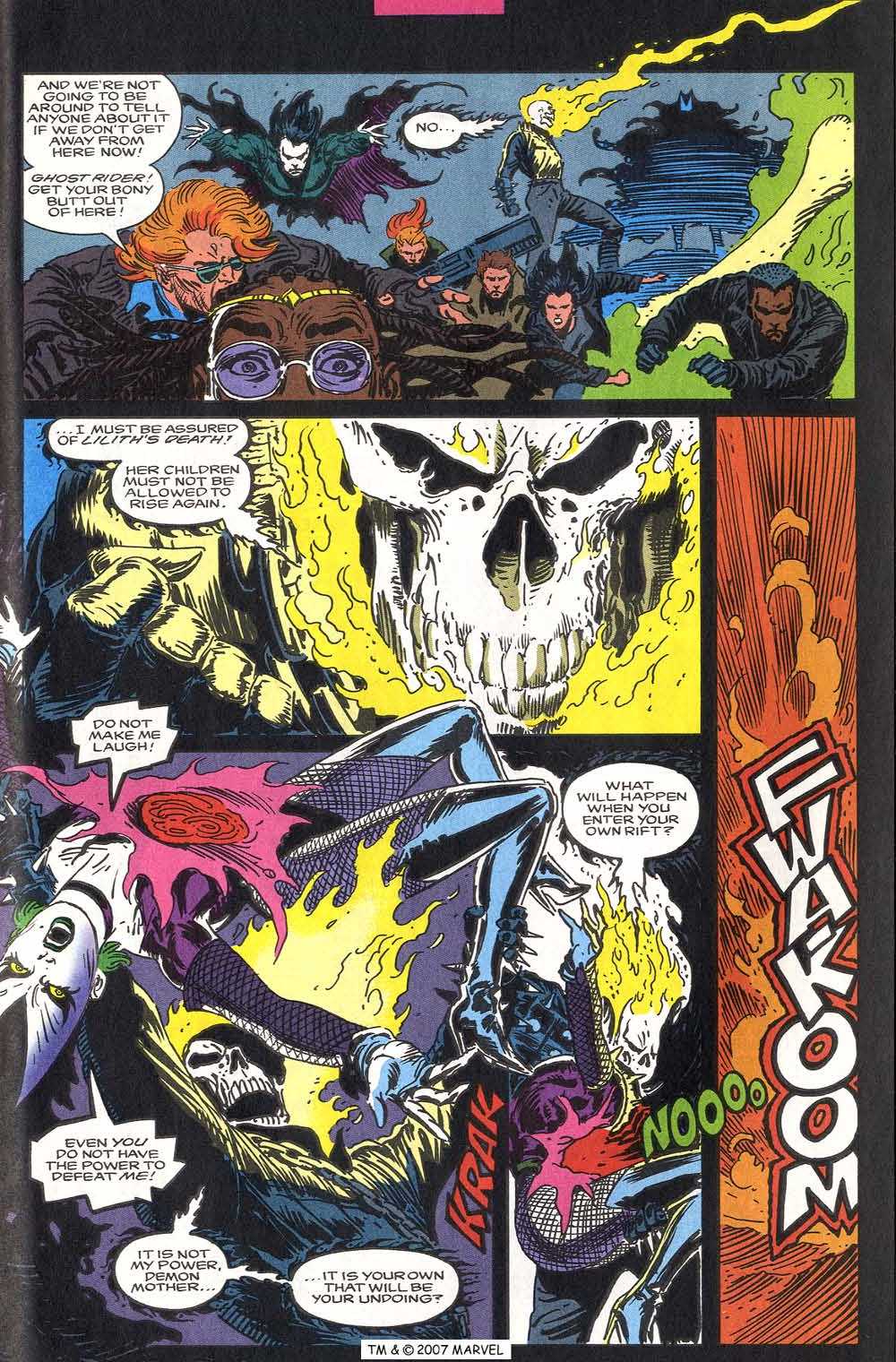 Read online Ghost Rider (1990) comic -  Issue #31 - 33