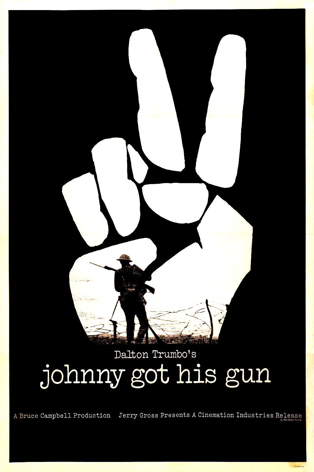 MOVIE POSTERS JOHNNY GOT HIS GUN (1971) MOVIE POSTERS JOHNNY GOT HIS GUN (1971)