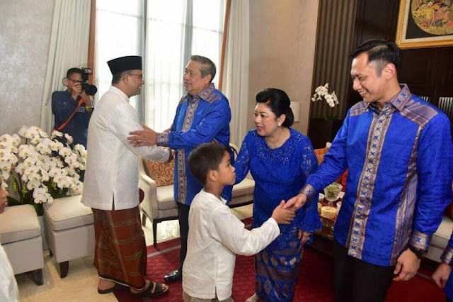 Mantap, SBY Siap Support Kepemimpinan Anies-Sandi