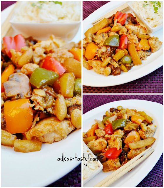 .. chute a vône mojej kuchyne... Kuracie kocky na čínsky