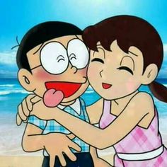 nobita shizuka images