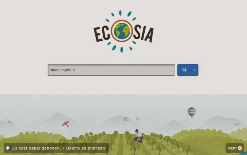 search engine ecosia