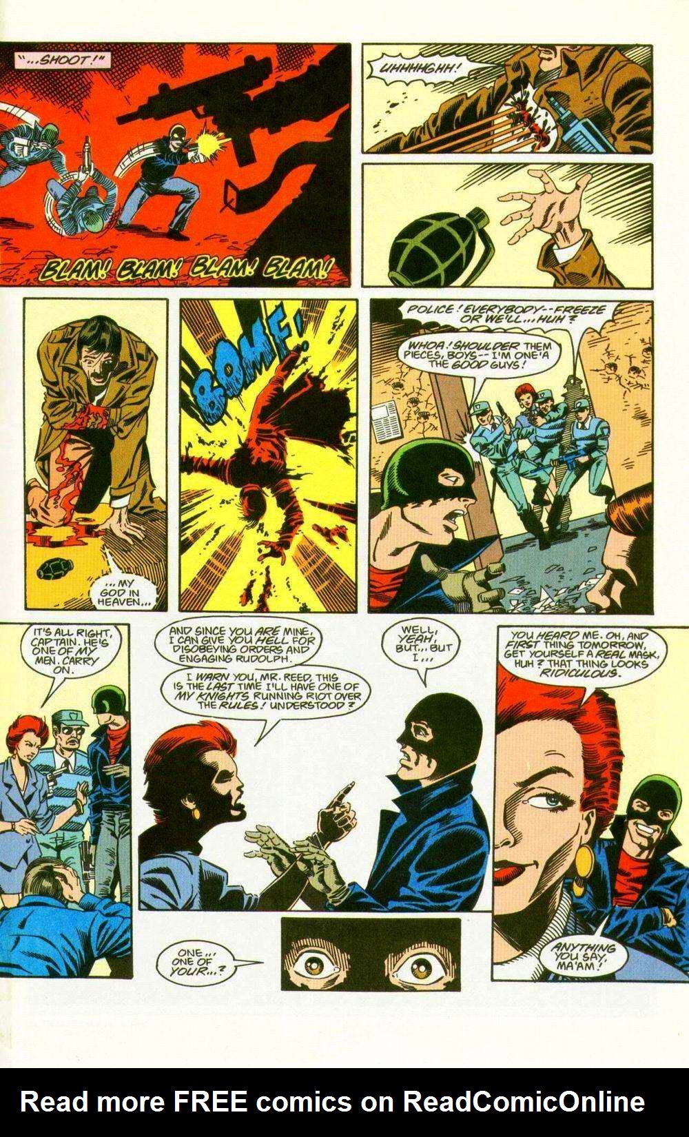 Read online Checkmate (1988) comic -  Issue #6 - 29