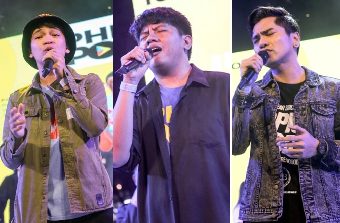 PhilPop 2018 Chud Festejo, Ferdinand Aragon and Jex De Castro PhilPop 2018 Chud Festejo, Ferdinand Aragon and Jex De Castro
