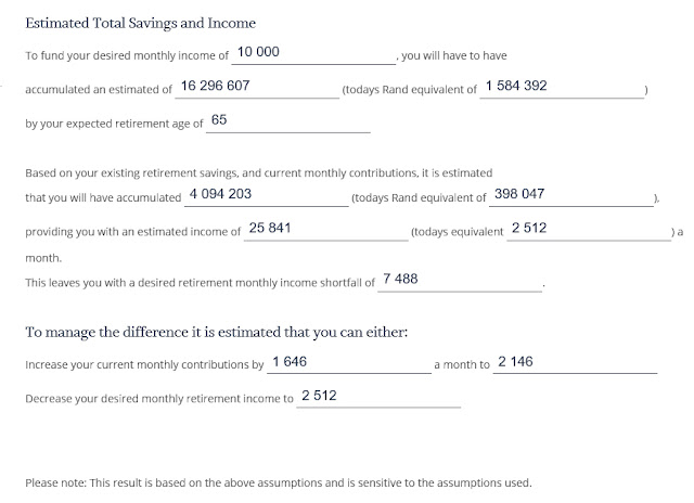 Southern Charter Calculation