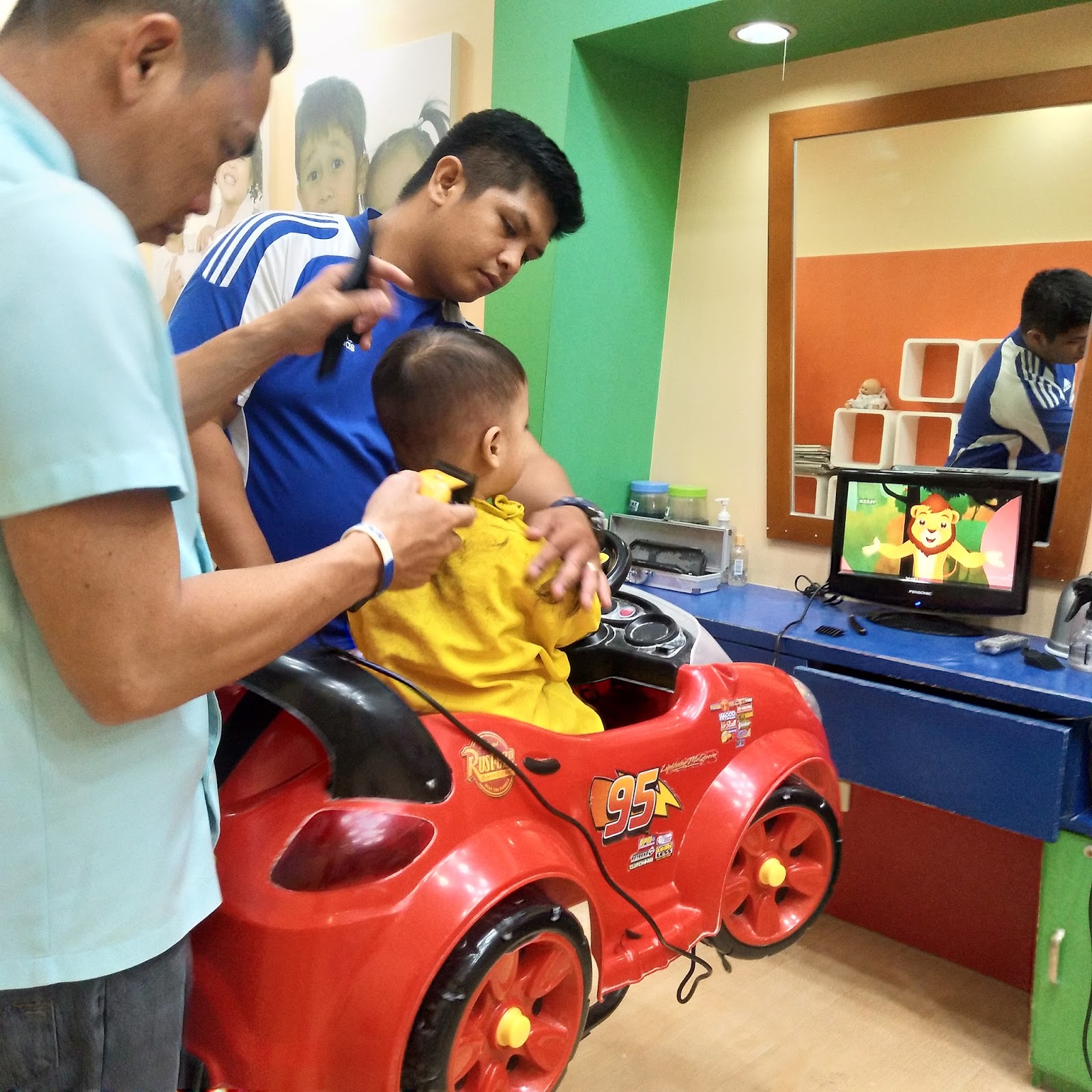 Much love, Mommy Baby's First Haircut at Cuts 4 Tots