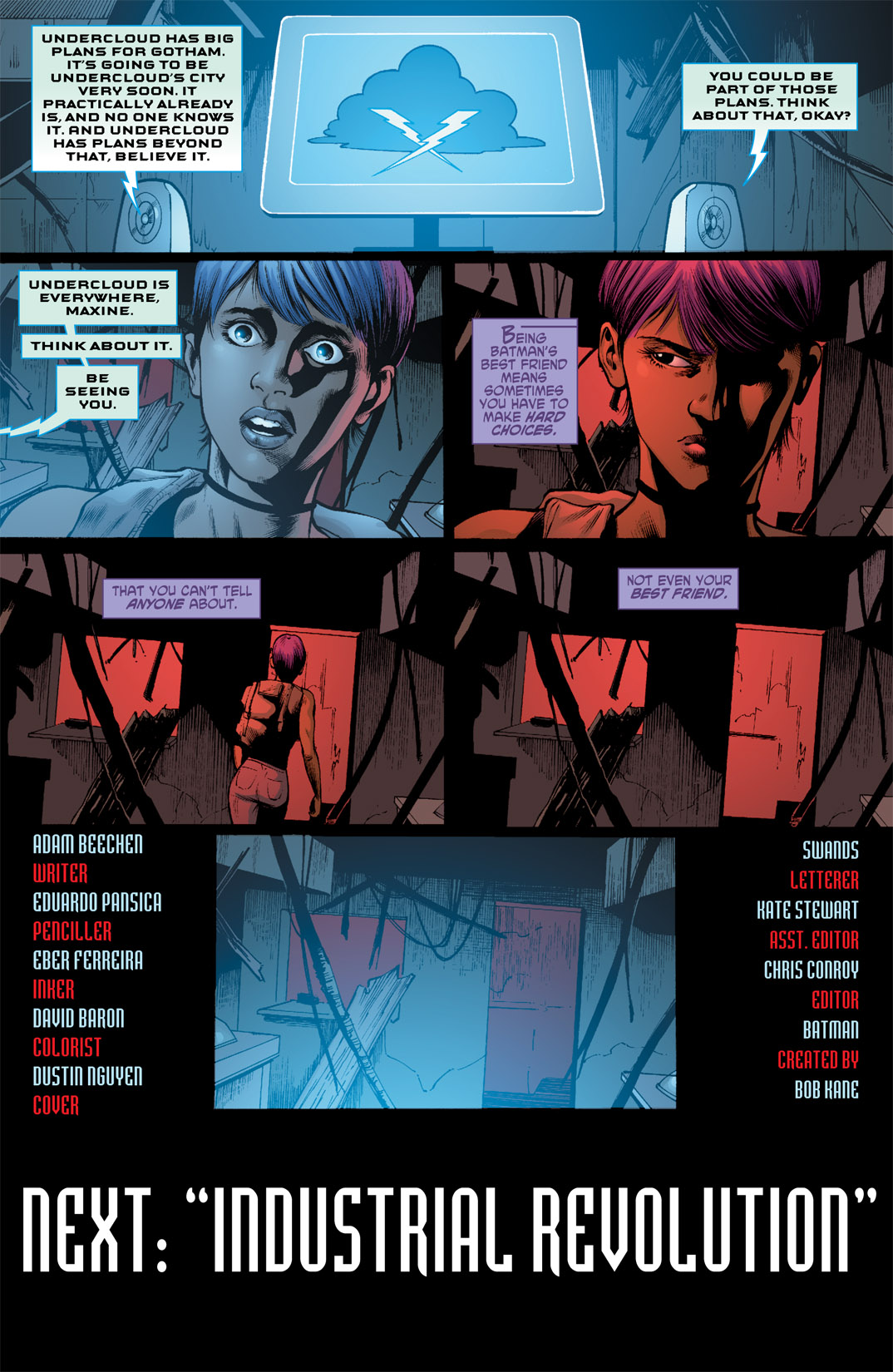 Read online Batman Beyond (2011) comic -  Issue #4 - 21