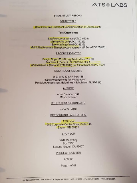 Kangen 2.5 pH Strong Acidic Water study 1 of 3 Kangen 2.5 pH Strong Acidic Water study 1 of 3