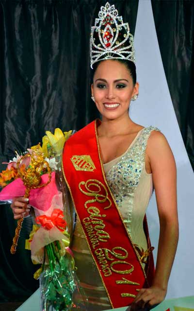 Gabriela Espíndola es Reina del Carnaval Chapaco 2017