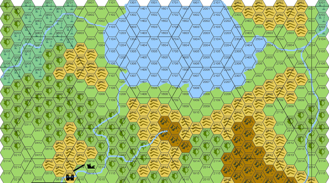 In Places Deep: Borderlands Map