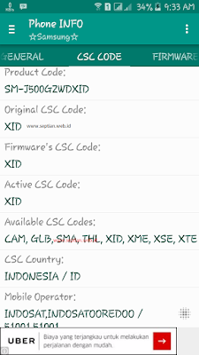 Mengubah CSC Code Negara Samsung Galaxy j5 indonesia Mengubah CSC Code Negara Samsung Galaxy j5 indonesia