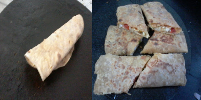 How to make Salsa Wraps