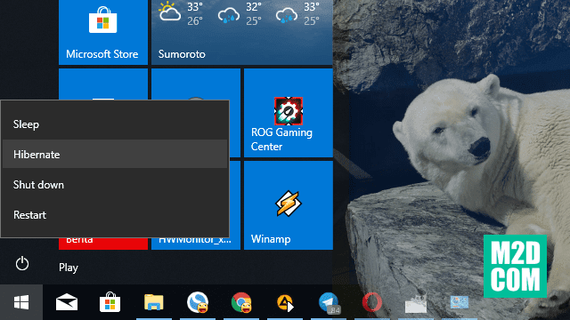 Cara Memunculkan Pilihan Hibernate di Windows 10