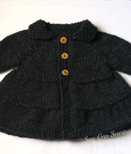 Say Grr Sewing: Knit Baby Sweater