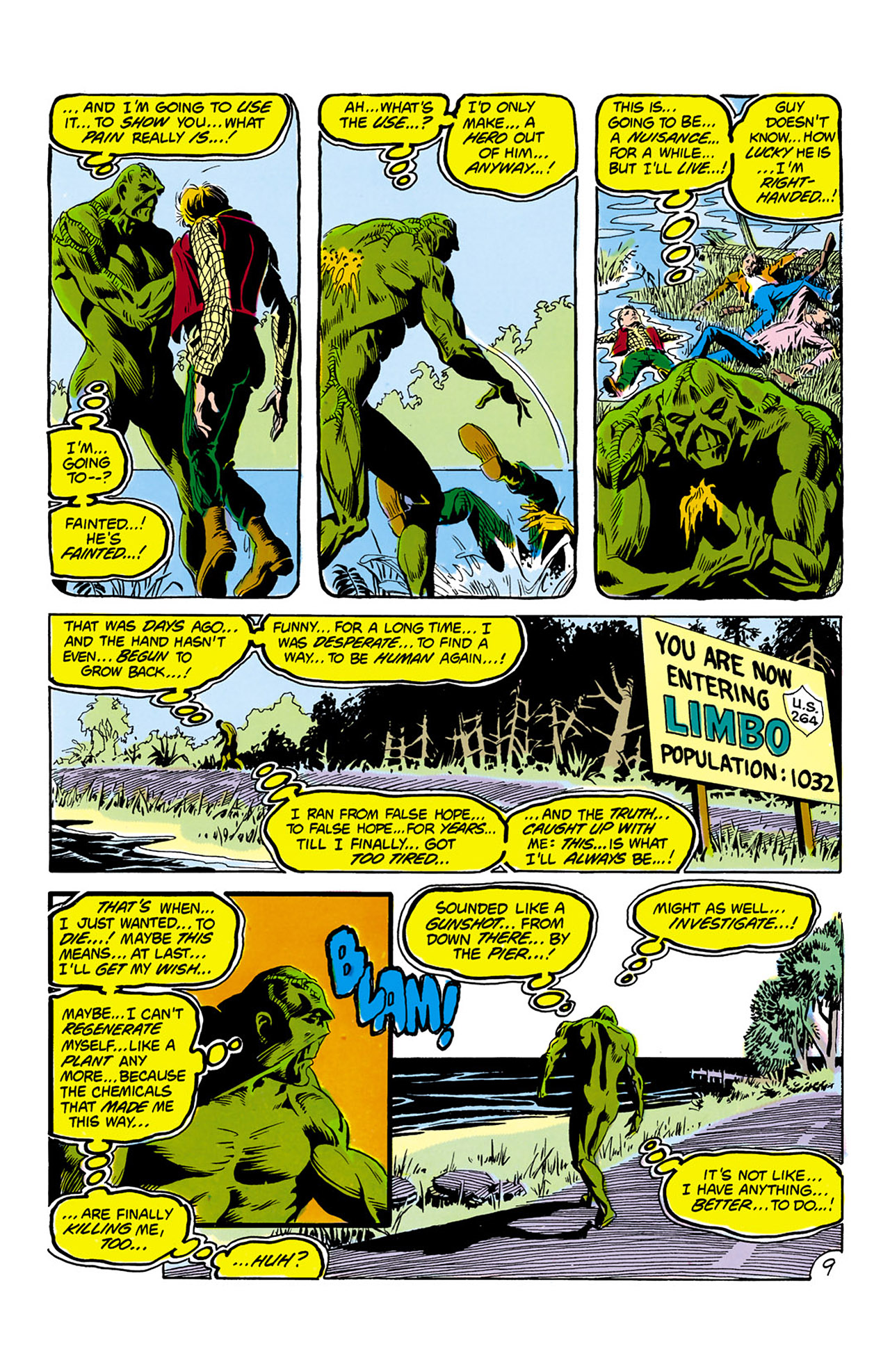 Read online Swamp Thing (1982) comic -  Issue #1 - 10