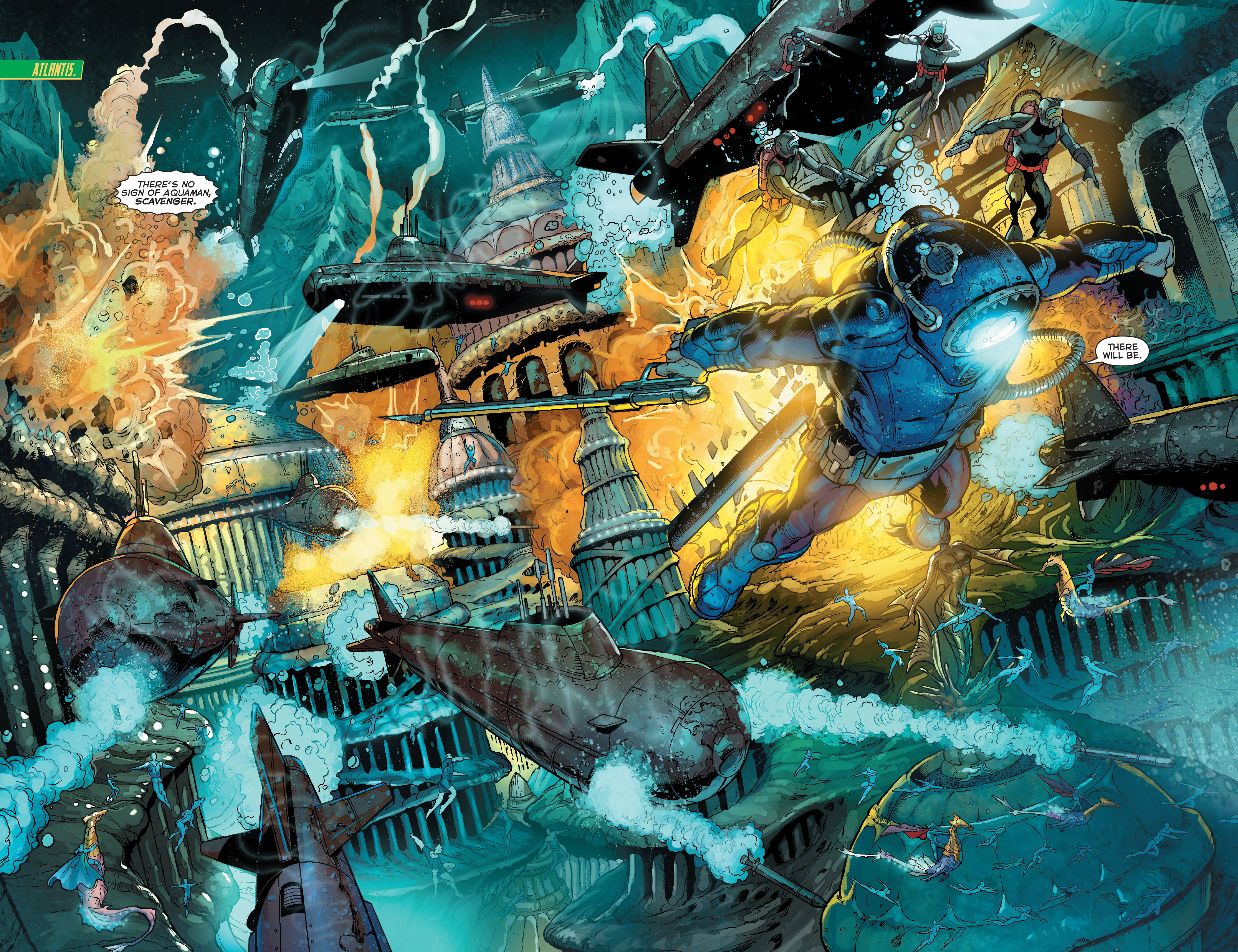 Read online Aquaman (2011) comic -  Issue #22 - 7