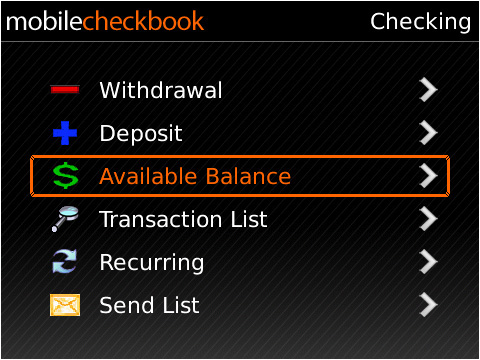 تحميل برنامج Mobile Checkbook 