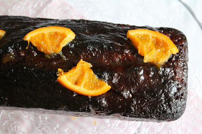 Cake de chocolate y naranja o Bizcocho de chocolate y naranja