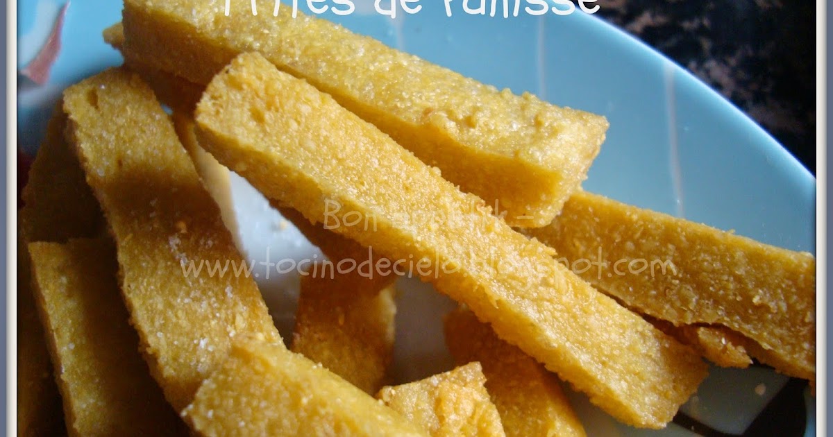 BON APPETIT: Frites de panisse (au Thermomix et à IG bas) - Falsas