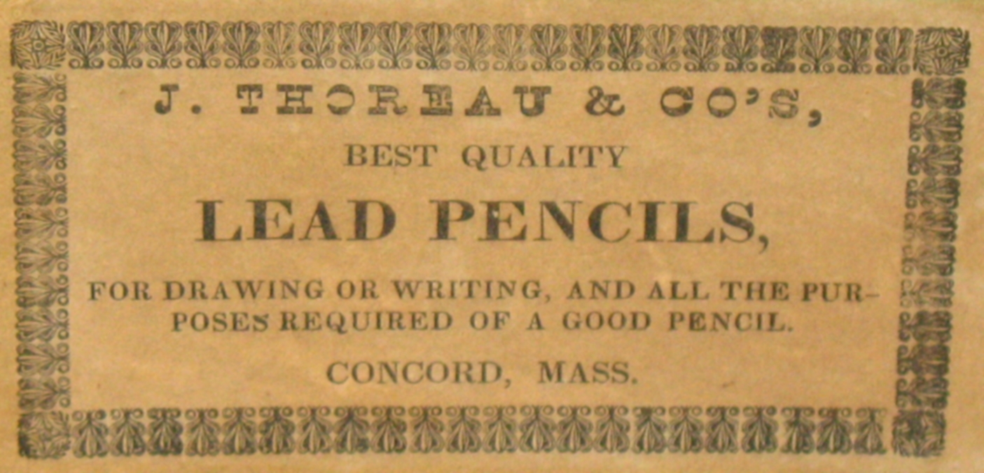 Data Deluge J. Thoreau & Co's Best Quality LEAD PENCILS
