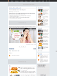 Giao diện blog cá nhân đẹp mẫu số 1