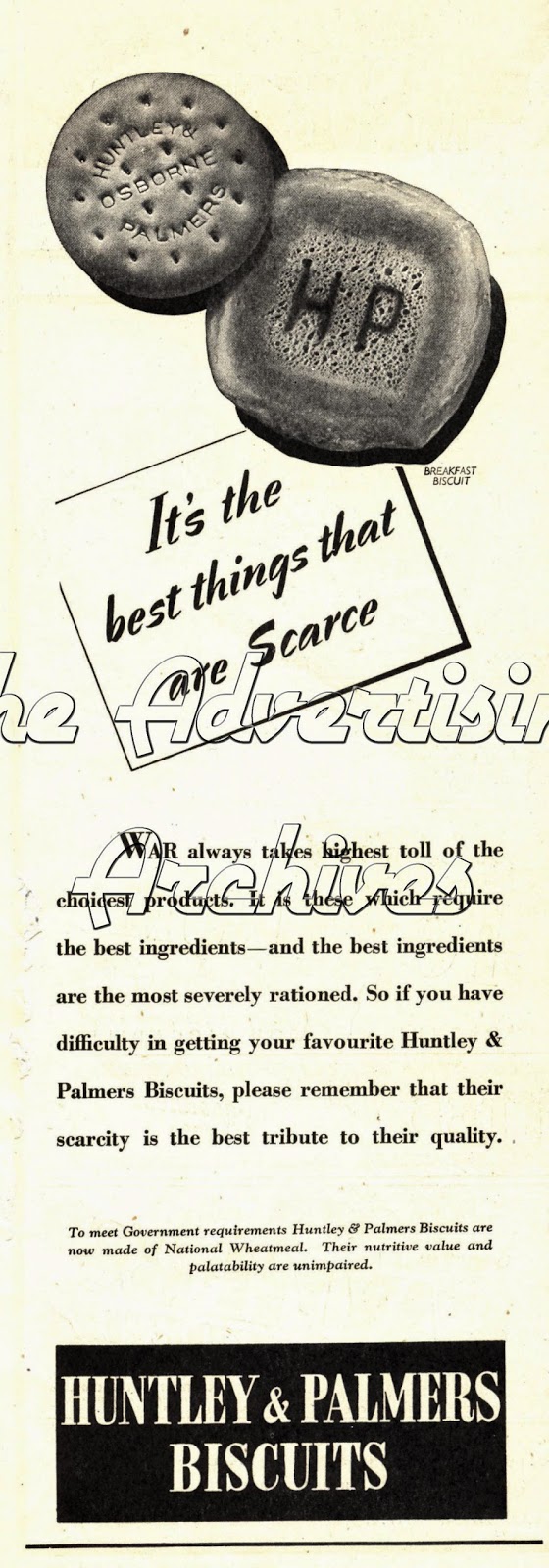 The Advertising Archives: 1940s Culinary Delights