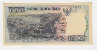 Pecahan 1000 Rupiah emisi 1992