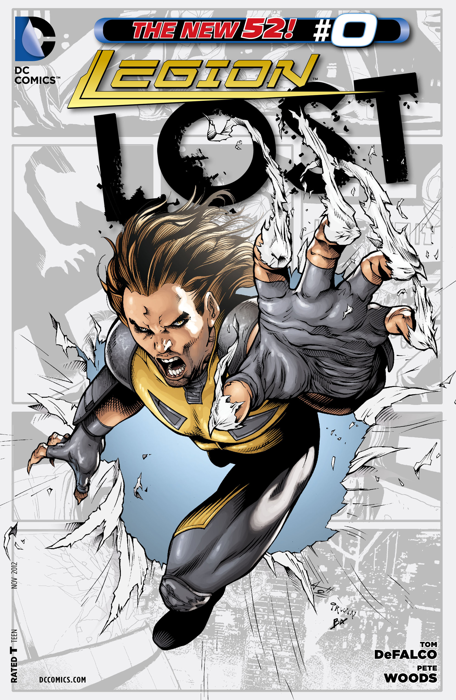 Read online Legion Lost (2011) comic -  Issue #0 - 1