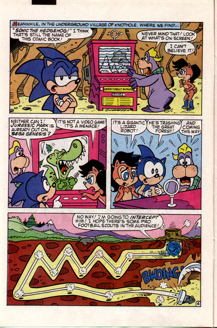 Read online Sonic The Hedgehog comic -  Issue #4 - 5