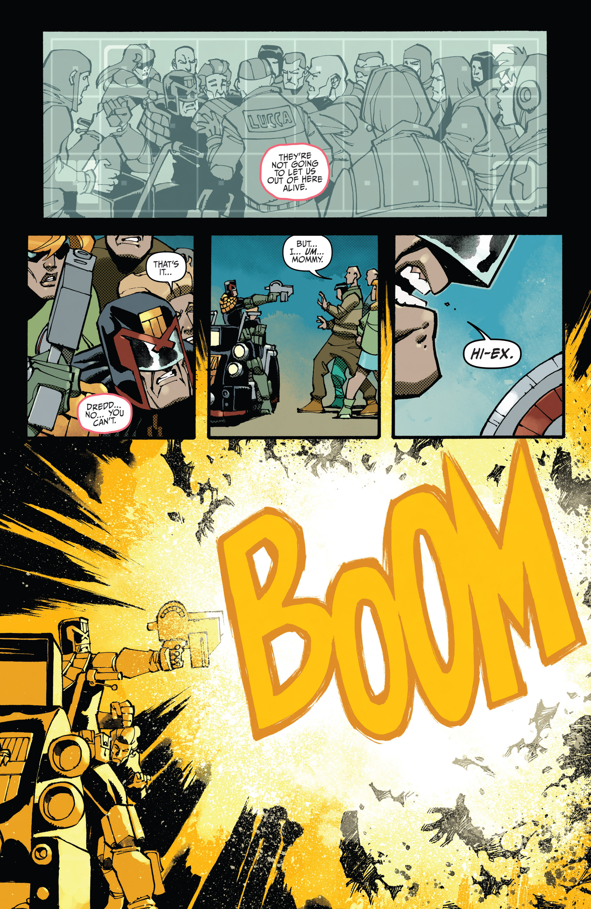 Read online Judge Dredd (2012) comic -  Issue #30 - 11