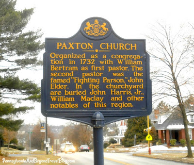 Paxton Church Historical Marker in Harrisburg Pennsylvania