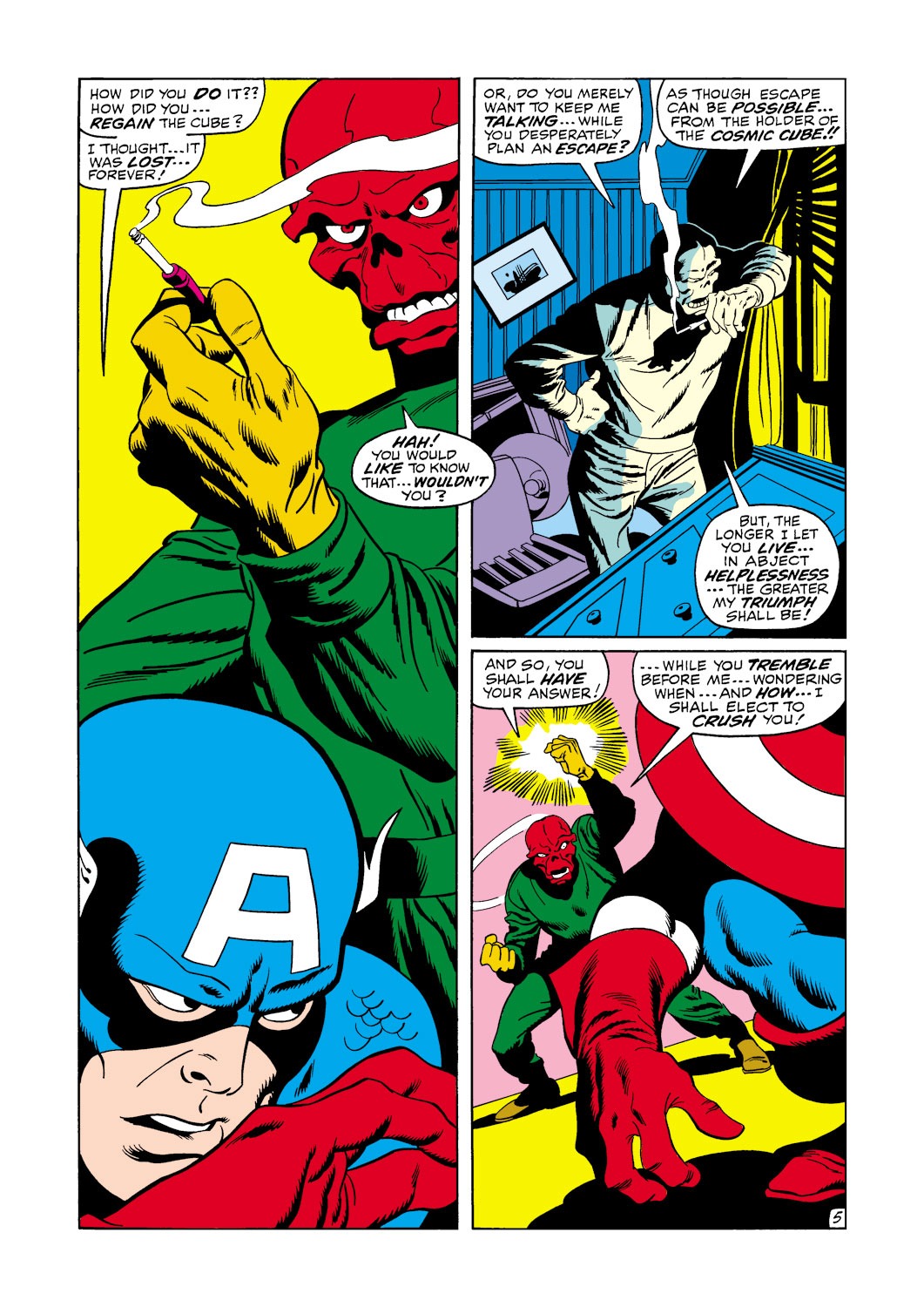 Read online Captain America (1968) comic -  Issue #115 - 6