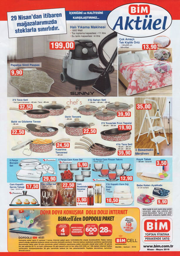 Bim Aktüel ürünler 29 Nisan 2016 Son Haberler2