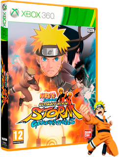Free Download Naruto Shippuden Ultimate Ninja Storm Generations Xbox 360 Game Cover