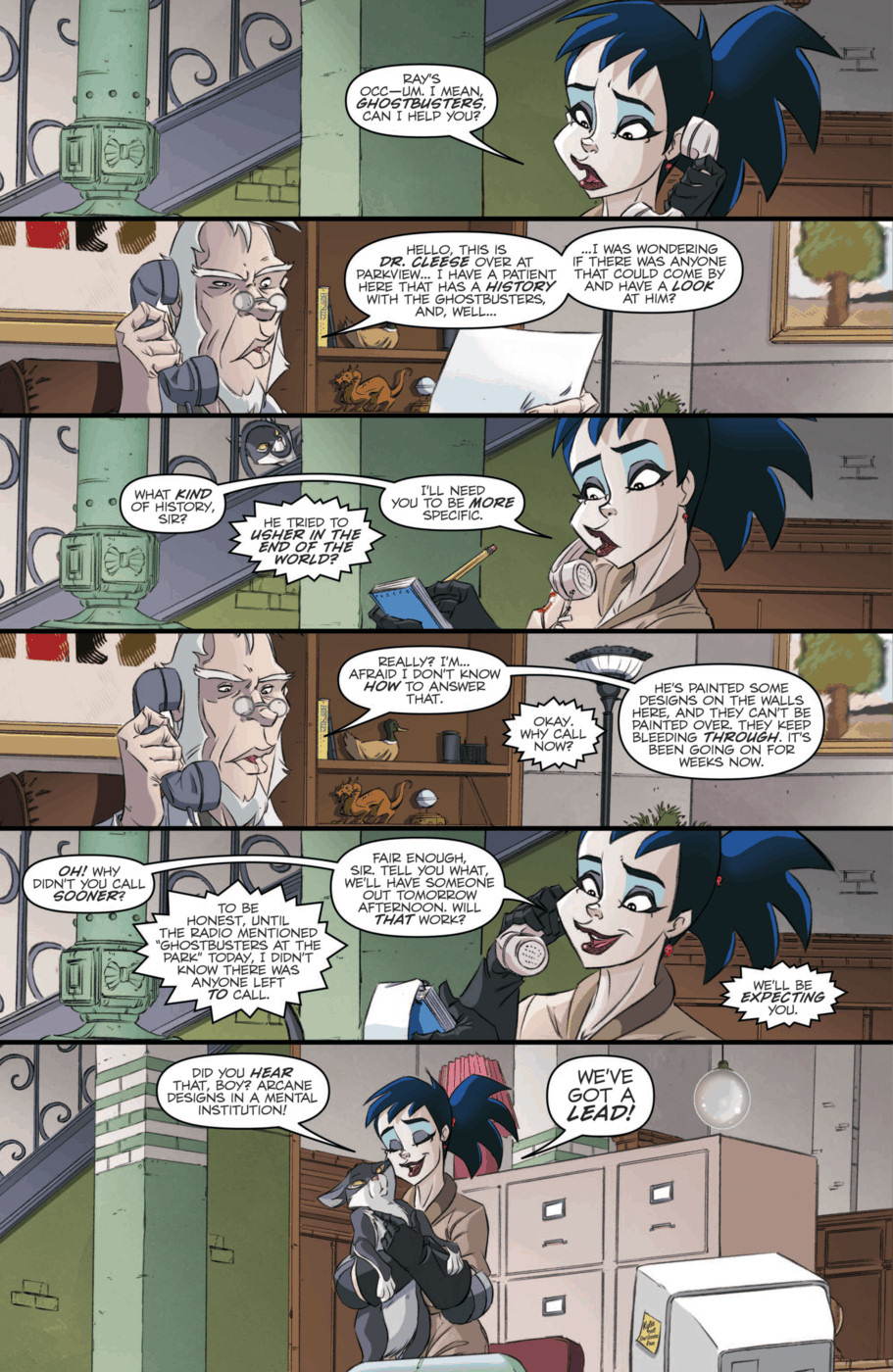 Read online Ghostbusters (2013) comic -  Issue #2 - 20