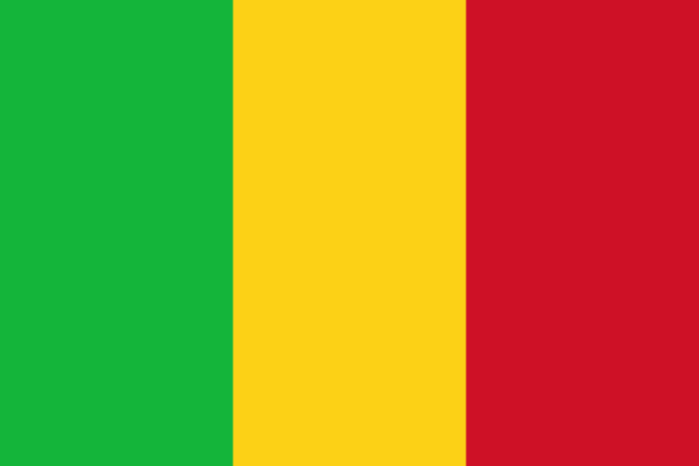 Bendera negara Mali Bendera negara Mali