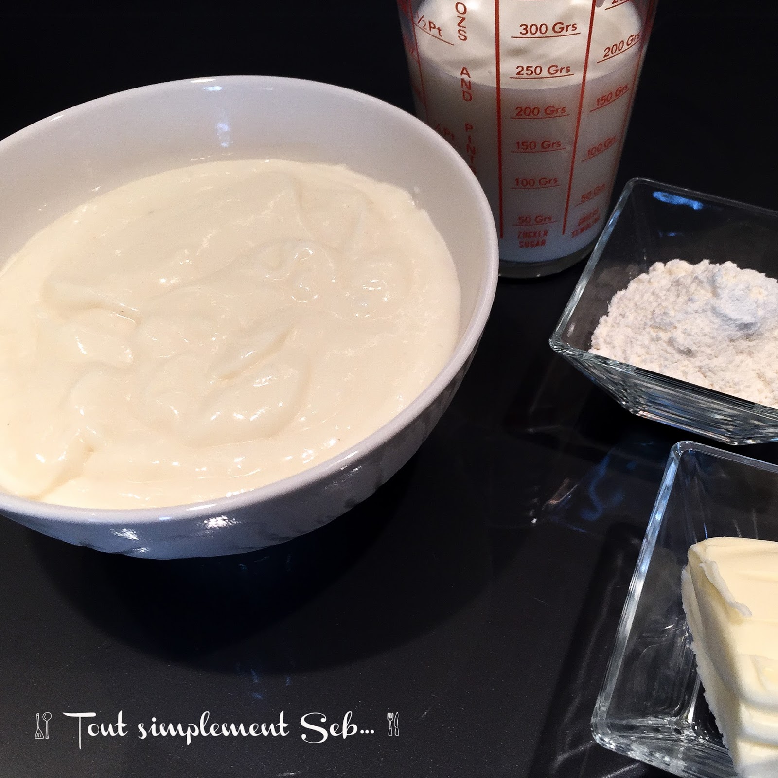 Tout simplement Seb Sauce béchamel Tout simplement