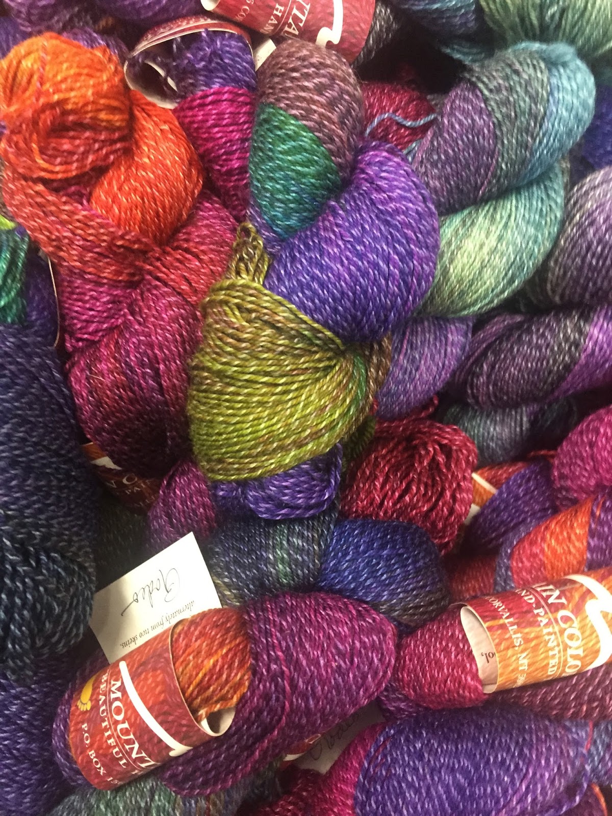 A Really Good Yarn: Mountain Colors