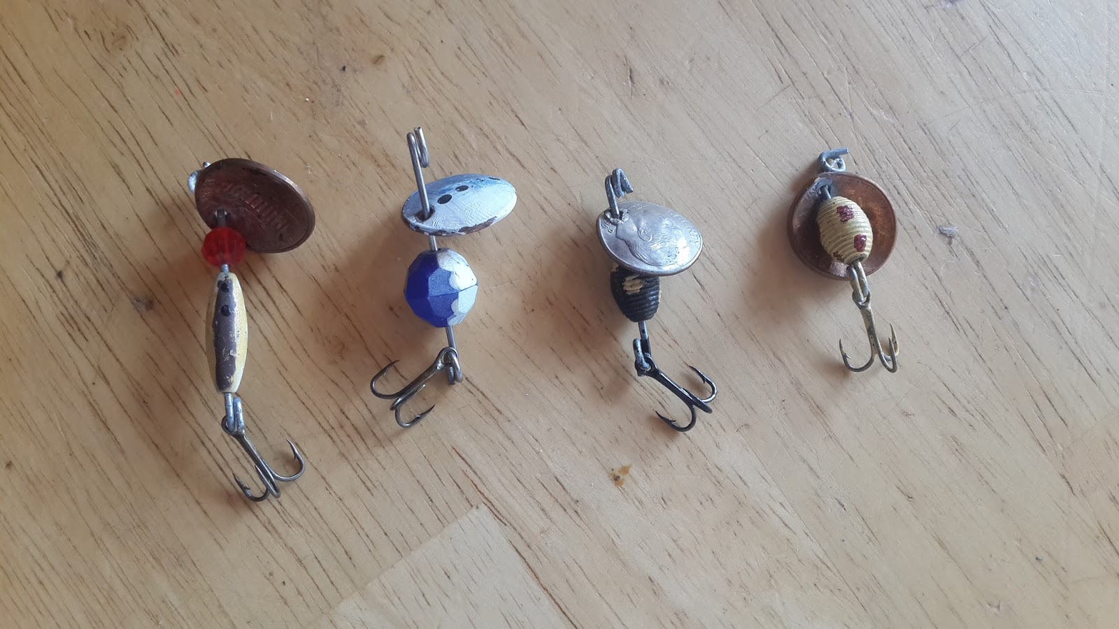 Dirt Road Renaissance DIY Make your own homemade fishing lure for