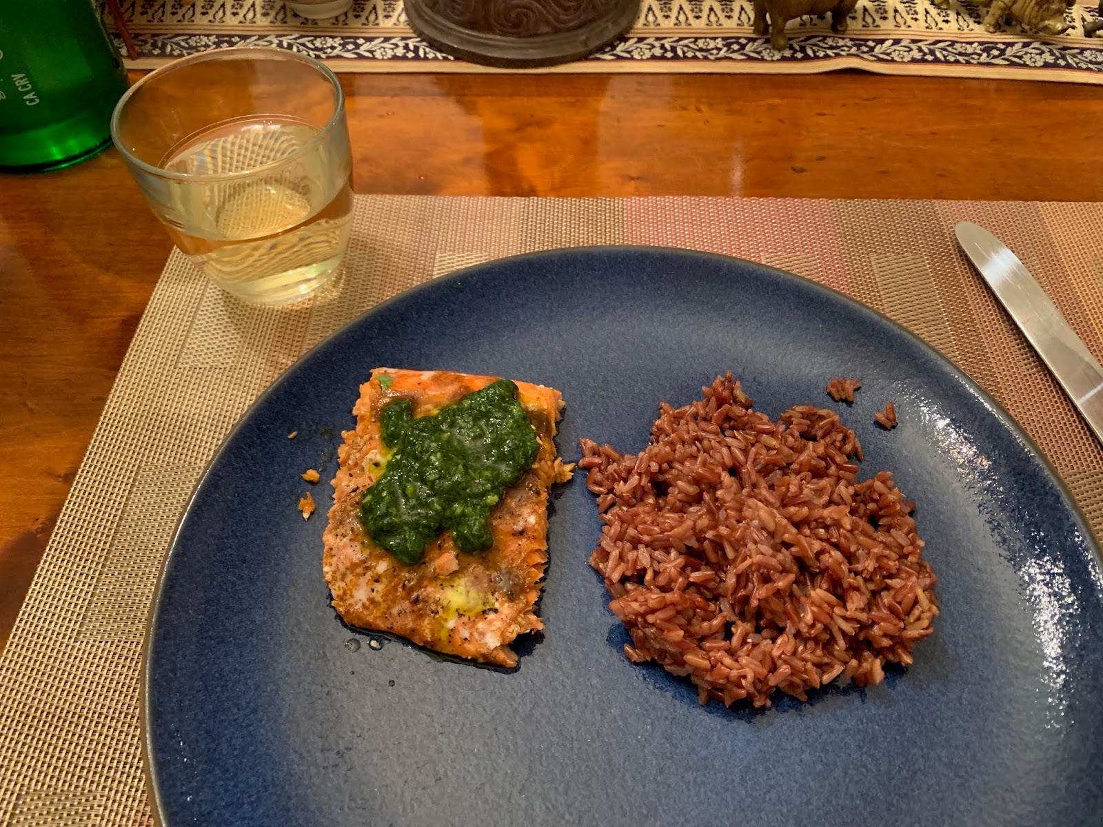 Cliff and Cathy Dinners CuminRoasted Salmon With Cilantro Sauce