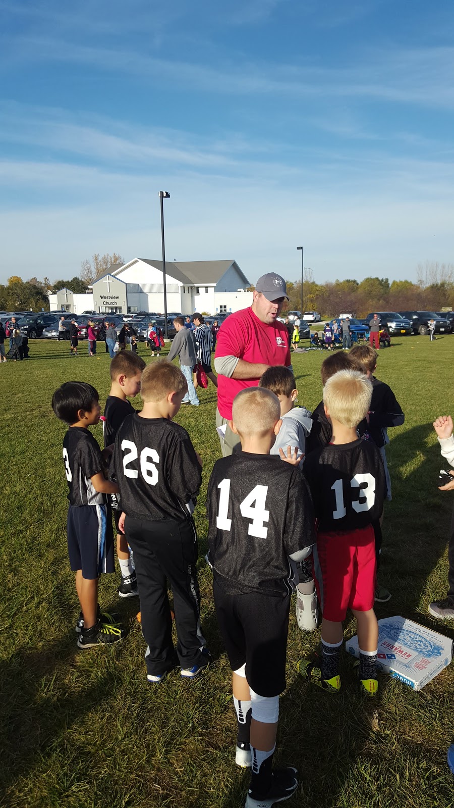 Ryan, Janelle, Kayson & Cora "Super Bowl" i9 Sports Flag Football