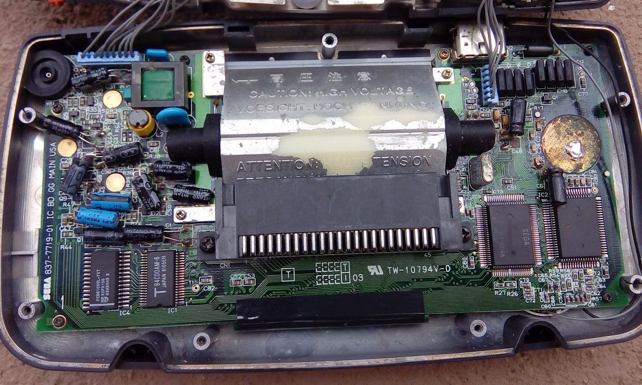 Por dentro do Sega Game Gear Pakéquis