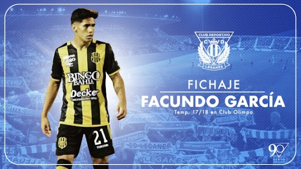 Oficial: Leganés, firma el argentino Facundo García