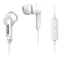 Philips SHE1405WT/94 In-Ear Headphone with Mic