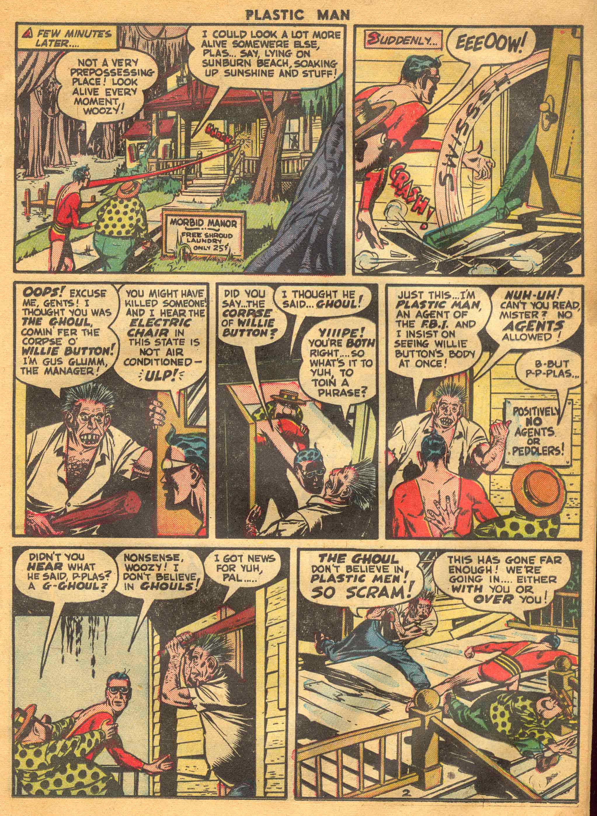 Read online Plastic Man (1943) comic -  Issue #40 - 19