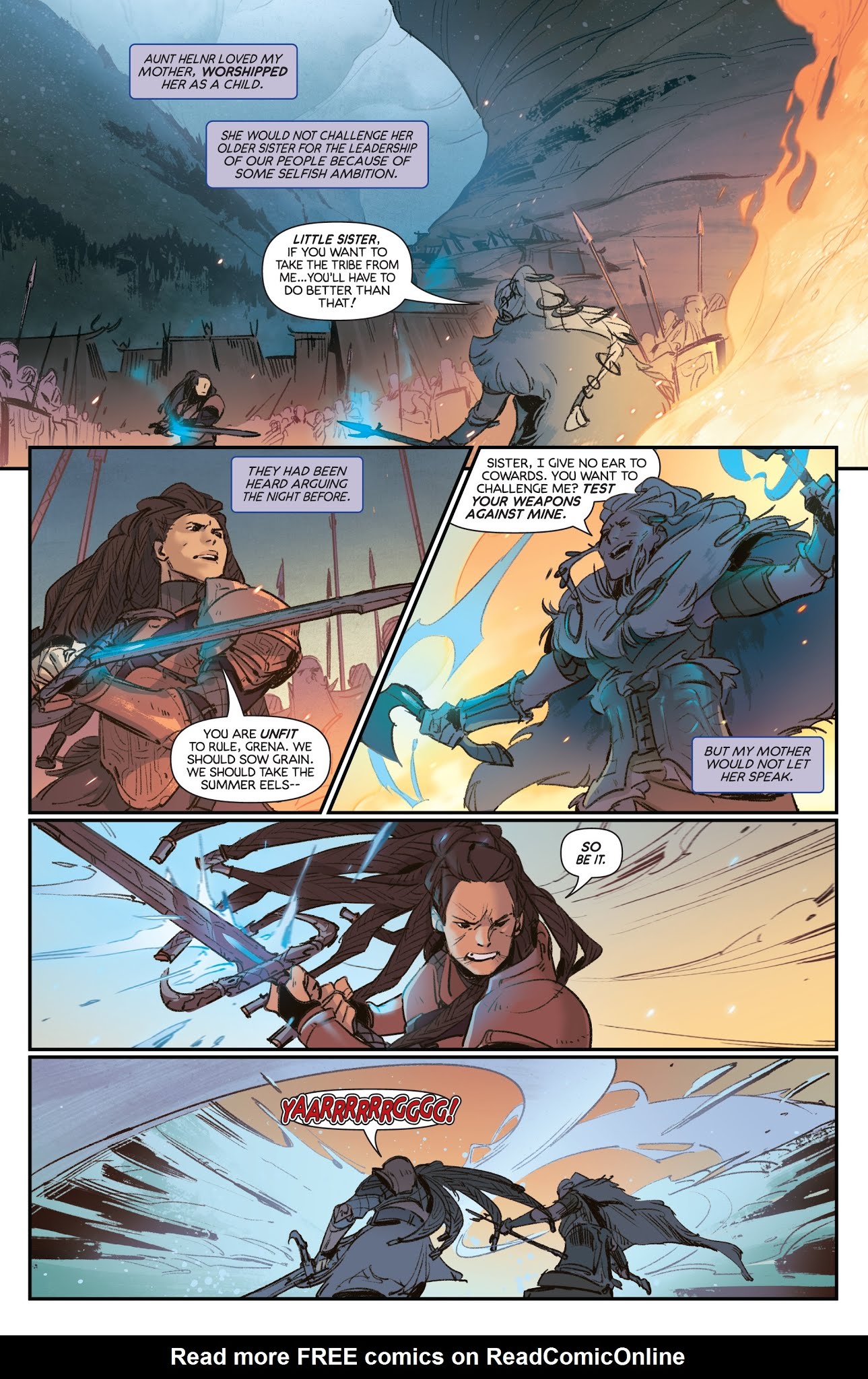 Read online League of Legends: Ashe: Warmother Special Edition comic -  Issue #1 - 4