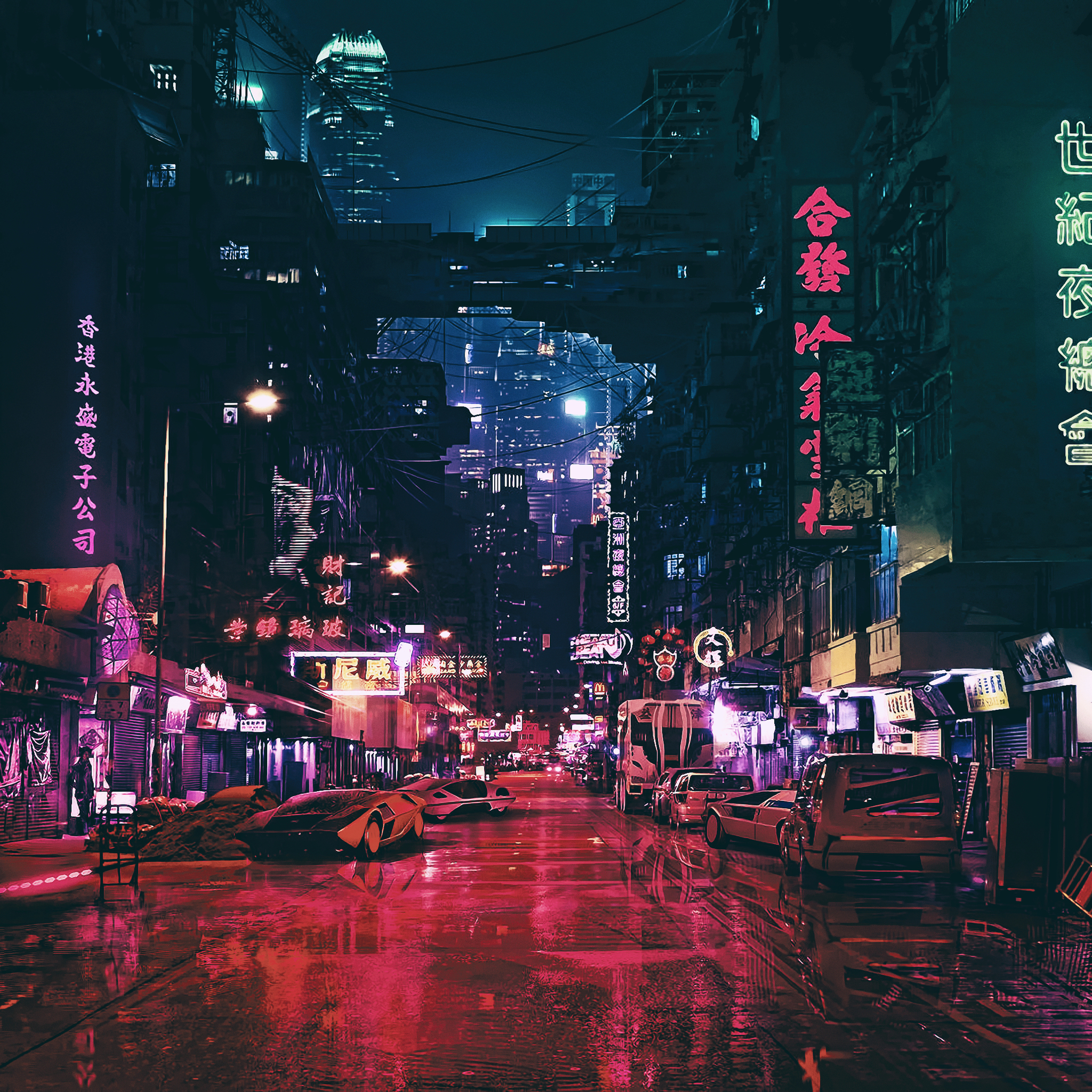 cyberpunk-futuristic-city-science-fictio