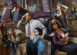 realism social ginsburg max foreclosure paintings painting realist american artist painter french america injustice away ragged textiles cloth serving cafe