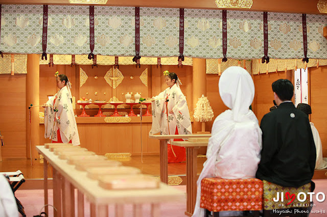大神神社でのご結婚式の挙式撮影